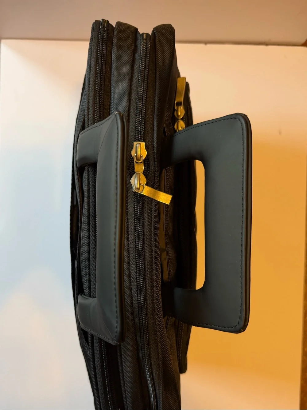 DELL COMPUTER LAPTOP BRIEFCASE SHOULDER/MESSENGER NYLON BAG BLACK STRAP NEW